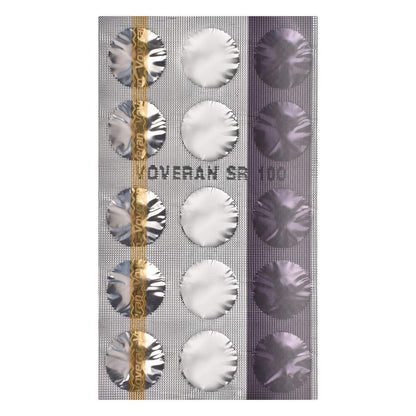 Voveran SR 100 - Strip of 15 Tablets