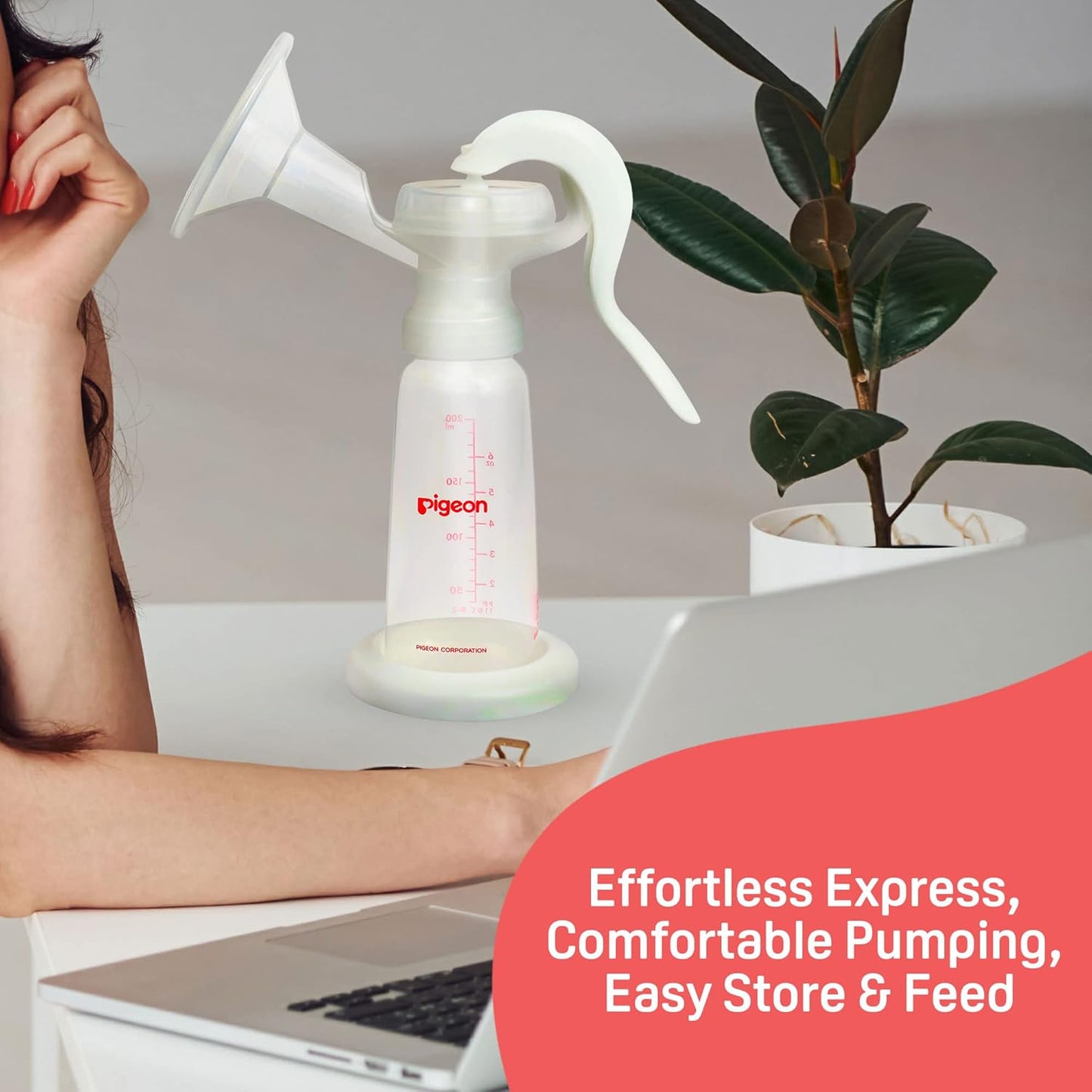 Pigeon Manual Breast Pump Bottle 200 ml