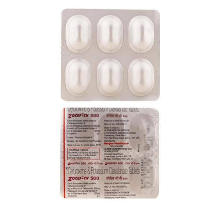 Zocef 500 - Strip of 10 Tablets