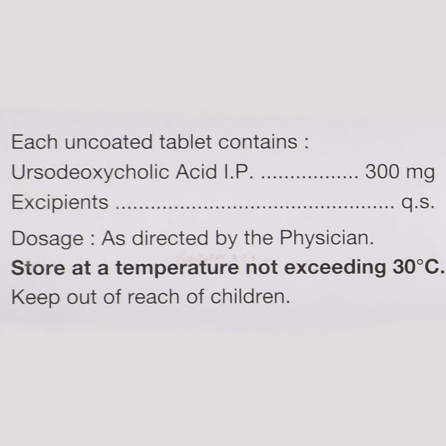 Udiliv 300 - Strip of 15 Tablets