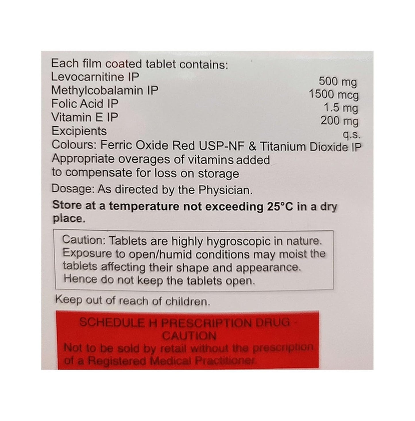 Nvm-LC - Strip of 10 Tablets
