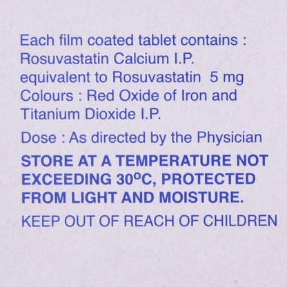 Rozucor 5 - Strip of 15 Tablets