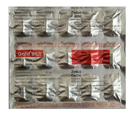 Ocid DSR - Strip of 15 Capsules