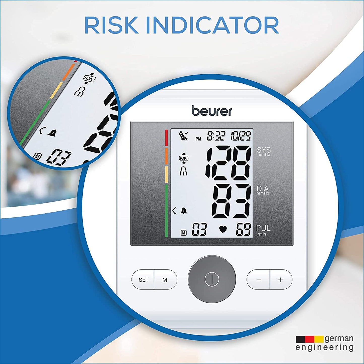Beurer BM 28 upper arm blood pressure monitor