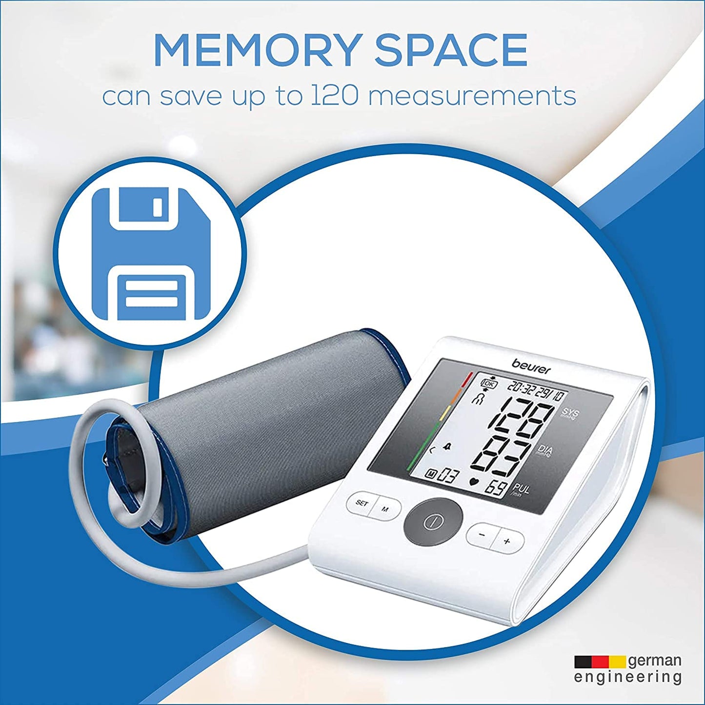 Beurer BM 28 upper arm blood pressure monitor