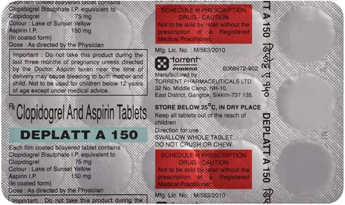 Deplatt A 150 Tablet