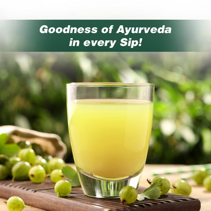AVG Amla Vital Green Juice (1000ml) Amla Juice from Fresh & Green Amla, Packed with Immunity Boosting Vitamin C, Natural Antioxidant & Detox