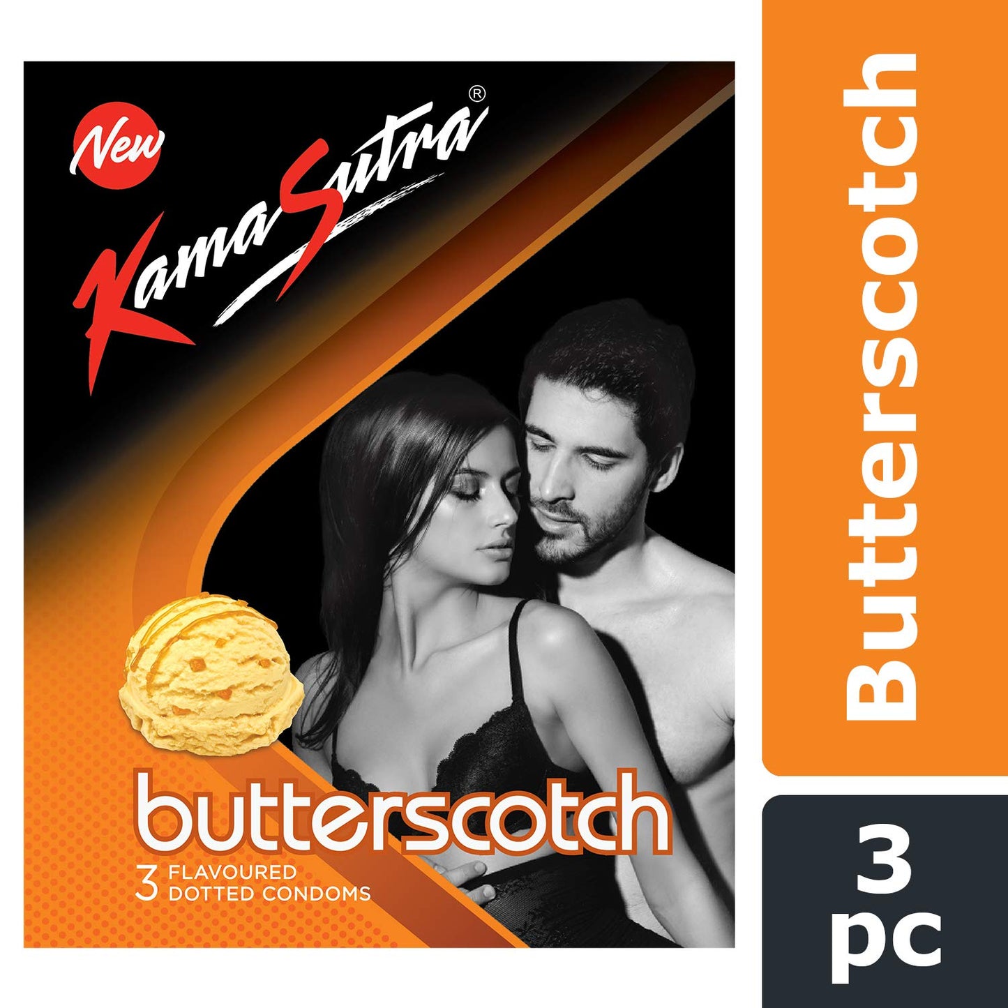 Kamasutra Butterscotch Condoms for Men