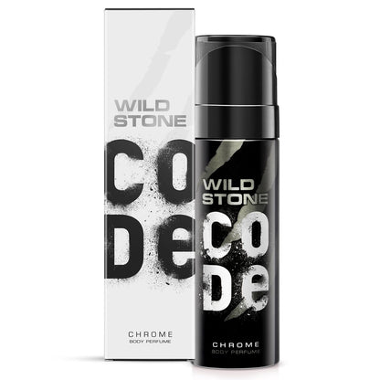 Wild Stone Code Chrome Perfume for Men, 150 ml