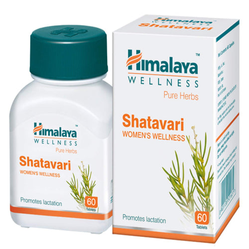 Himalaya Wellness Pure Herbs Shatavari Women's Wellness - 60 Tablets & Himalaya Wellness Pure Herbs Hadjod Bone & Joint Wellness - 60 Tablet