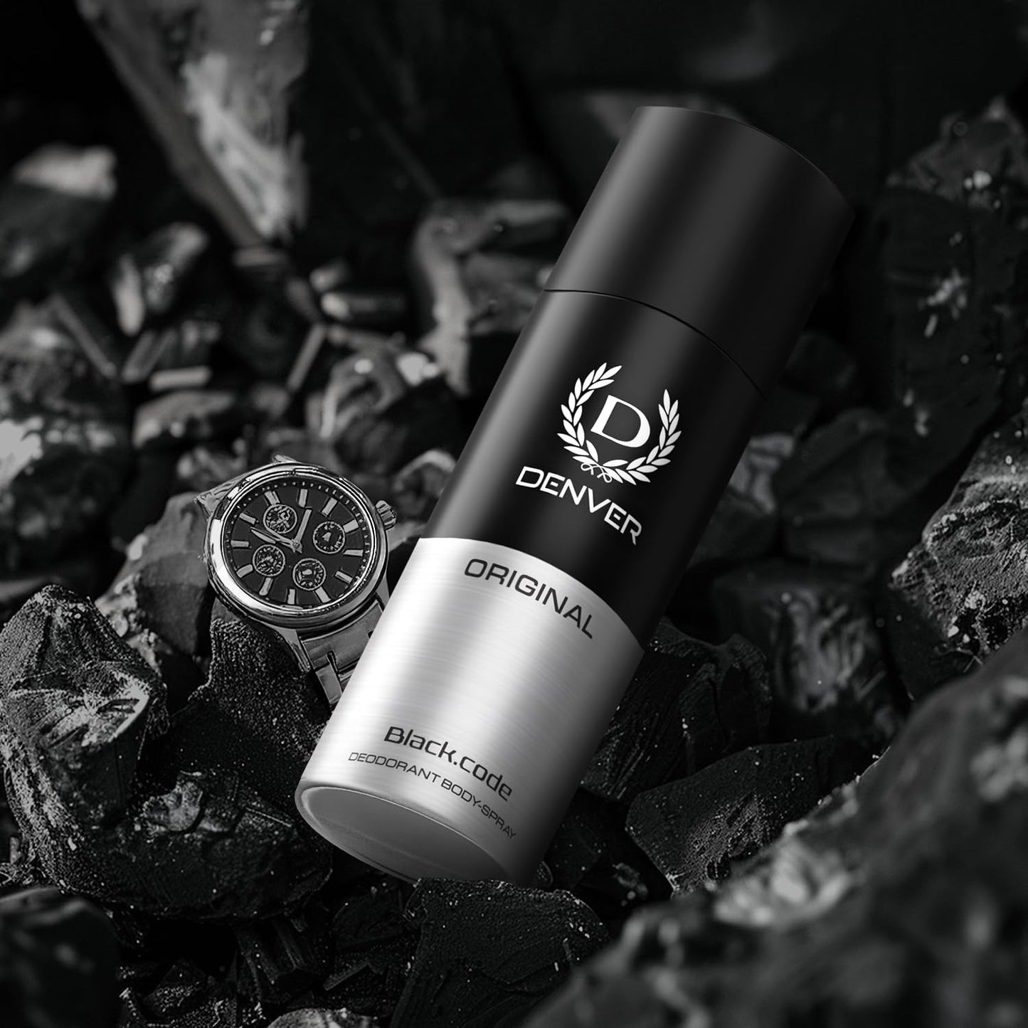DENVER Black Code Deo - 150GM