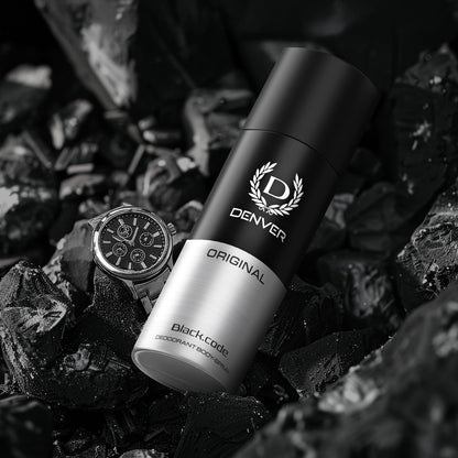 DENVER Black Code Deo - 150GM