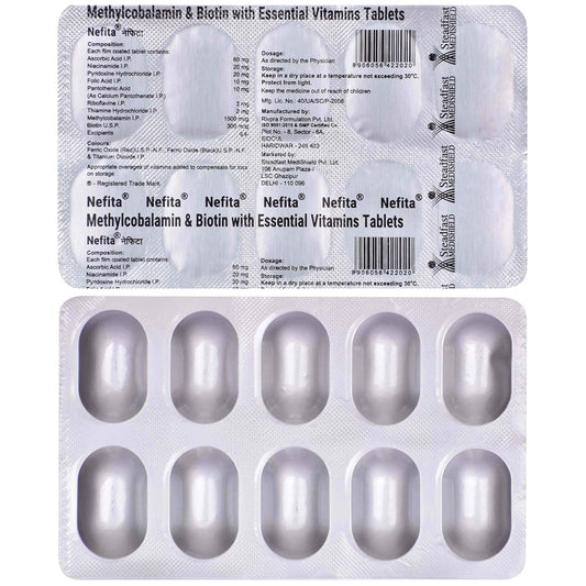 Nefita - Strip of 10 Tablets