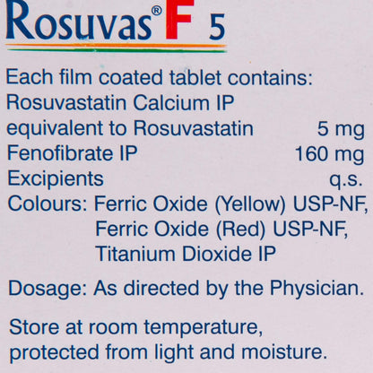 Rosuvas F5 - Strip of 15 Tablets