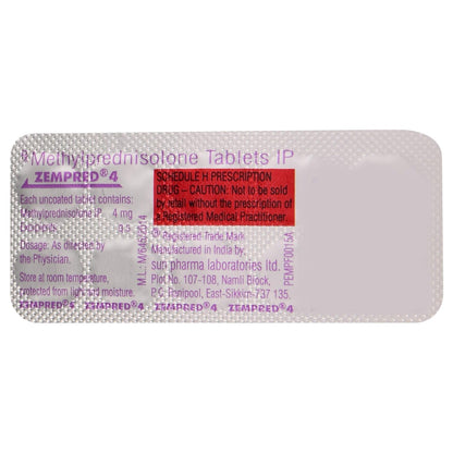 Zempred 4 - Strip of 10 Tablets