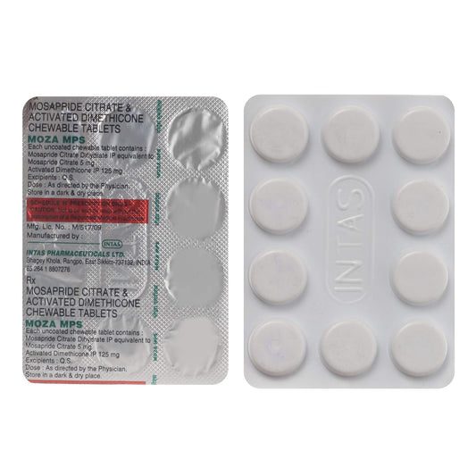 Moza MPS - Strip of 10 Tablets