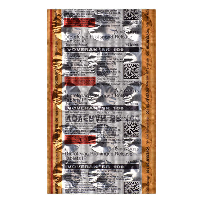 Voveran SR 100 - Strip of 15 Tablets