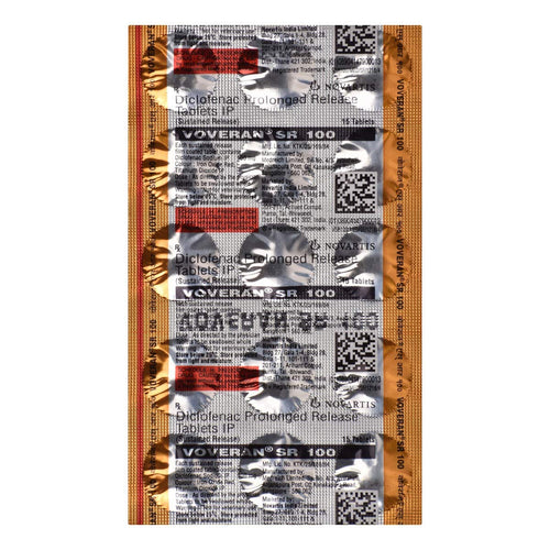 Voveran SR 100 - Strip of 15 Tablets