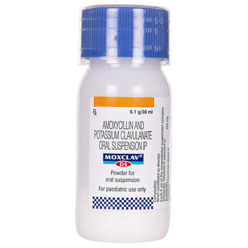 Moxclav DS - Bottle of 5.1 gm/30 ml Powder