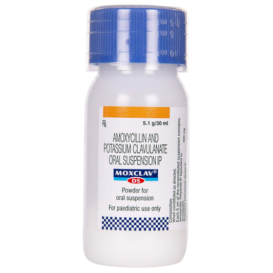 Moxclav DS - Bottle of 5.1 gm/30 ml Powder