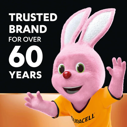 Duracell Alkaline AA Battery, Pack of 10, Everyday Devices, Clock, Toy, Remote