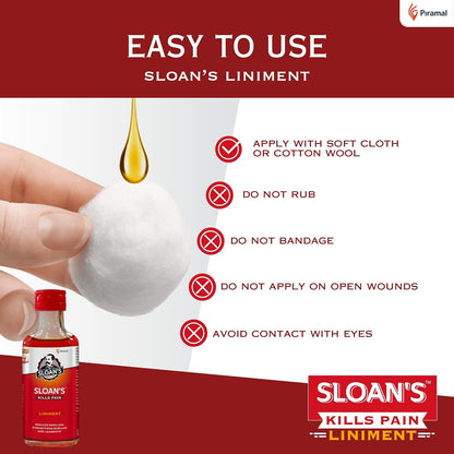 Sloan's Liniment | 100% Ayurvedic | Since 1901 | 71ml
