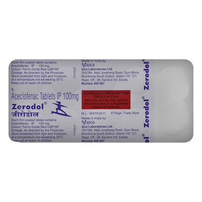 Zerodol - Strip of 10 Tablets