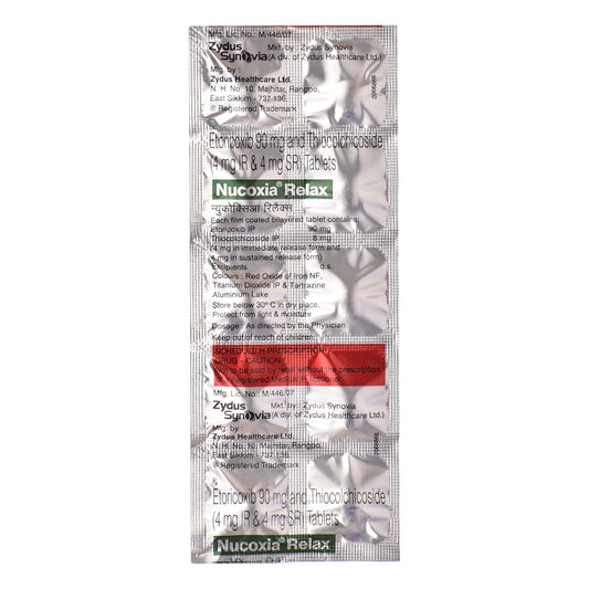 Nucoxia Relax- Strip of 10 Tablets