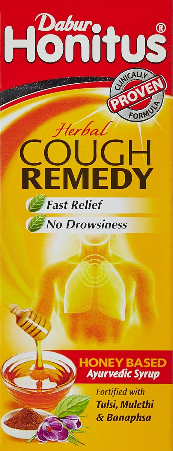 Dabur Honitus Herbal Cough Remedy - 100 ml