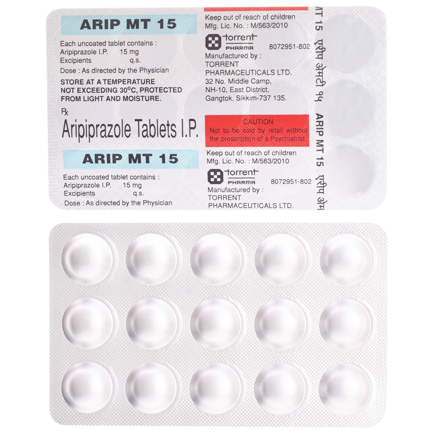 Arip MT 15 Tablet