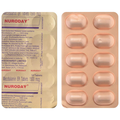 Nuroday - Strip of 10 Tablets