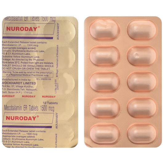 Nuroday - Strip of 10 Tablets