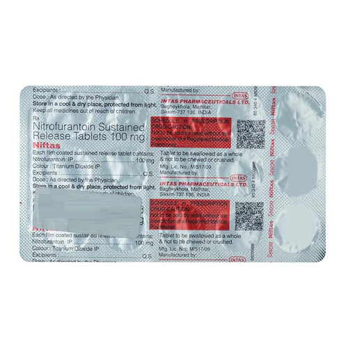 Niftas 100mg - Strip of 14 Tablets