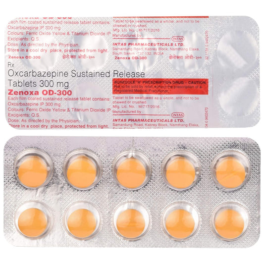 Zenoxa OD-300 - Strip of 10 Tablets
