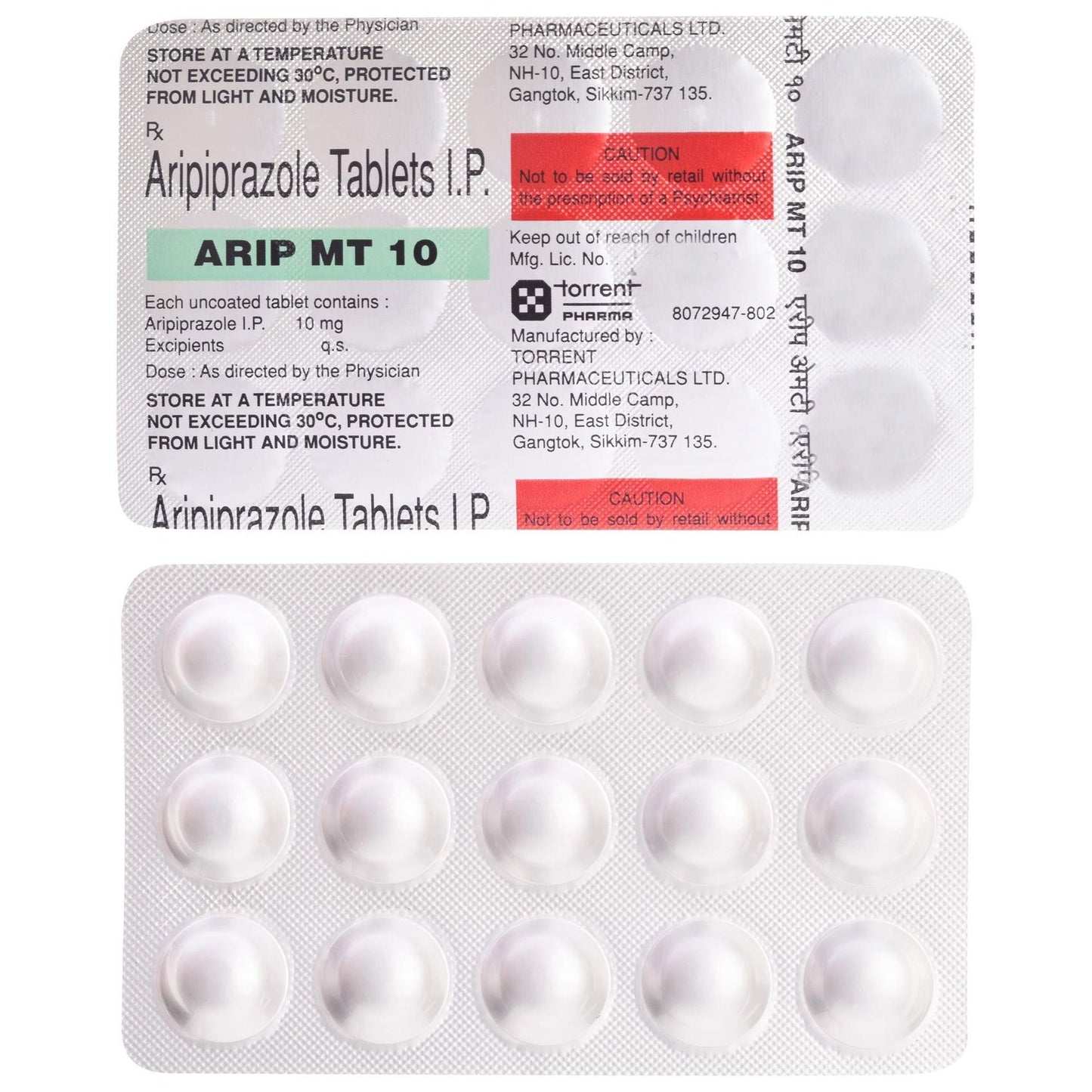 Arip MT 10 Tablet