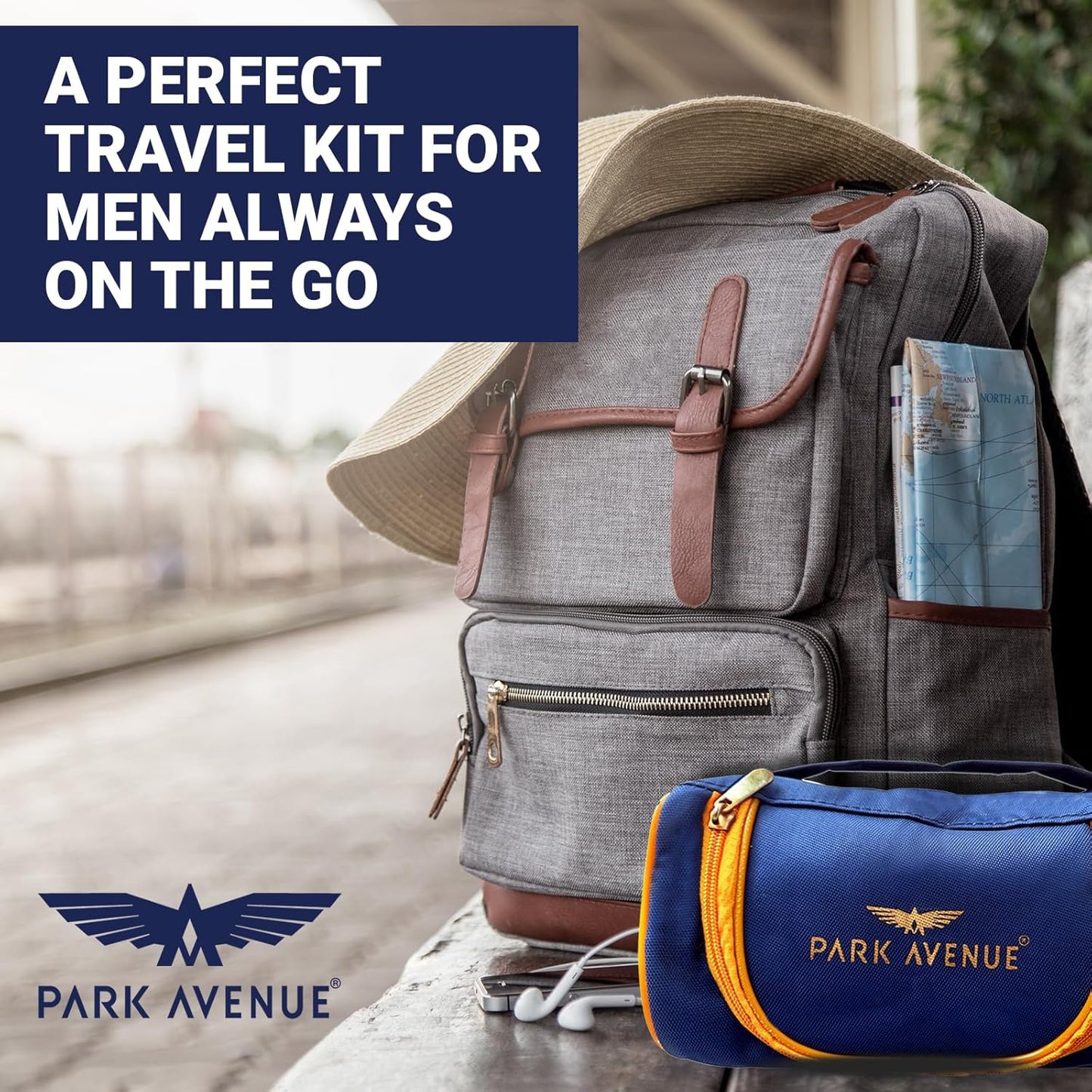 Park Avenue Good Morning Grooming Collection 7 in-1 Combo Grooming Kit for Men | Gift Set for Men | Father’s Day Gift for Dad | Shaving Kit for Men | Shaving Foam | After Shave