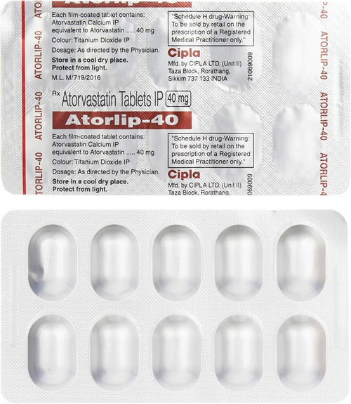 ATORlip 40mg Tablet
