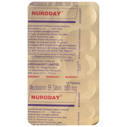 Nuroday - Strip of 10 Tablets