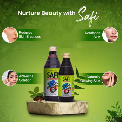 Hamdard Safi Blood Purifier Syrup Skin Care Pimple Free for Natural Glowing Skin