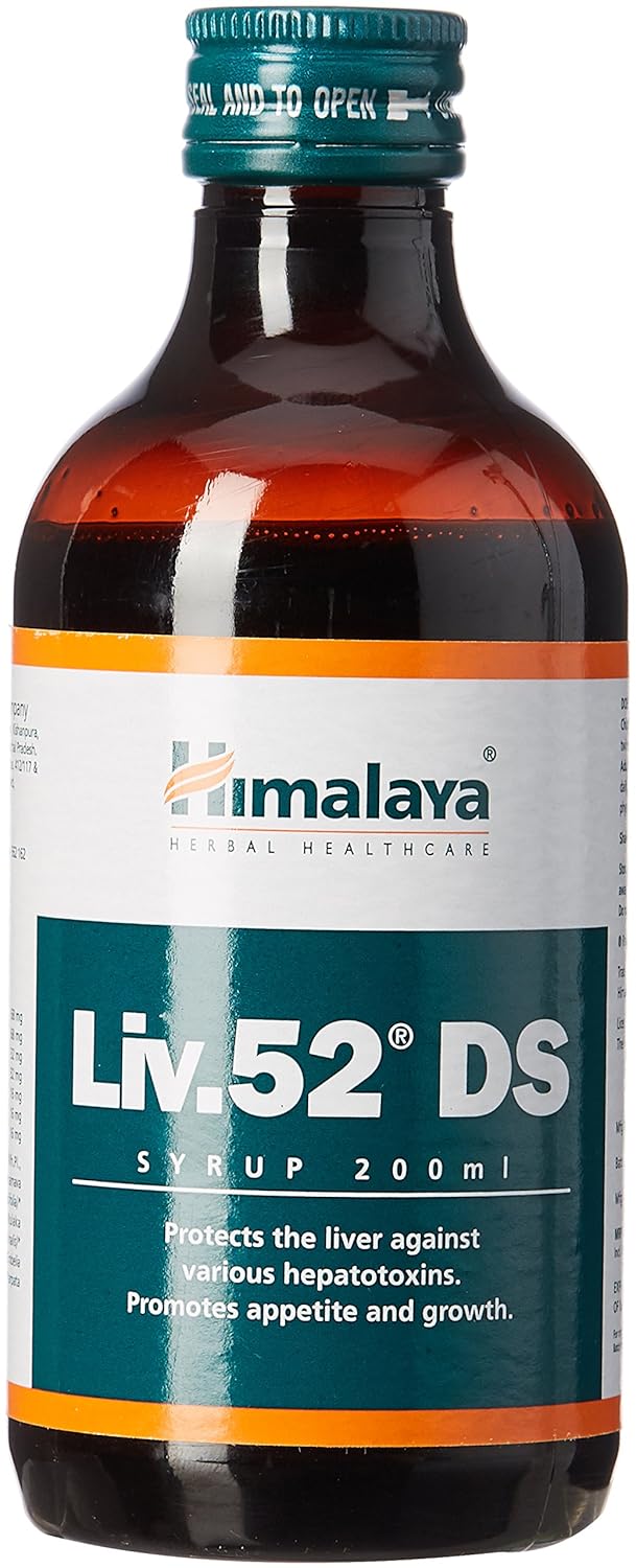 Himalaya Liv.52 DS Syrup | Protect the Liver | Enhance Liver Functions | Supports Liver Health