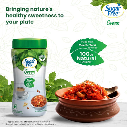 Sugar Free Green Stevia Jar, 200 g