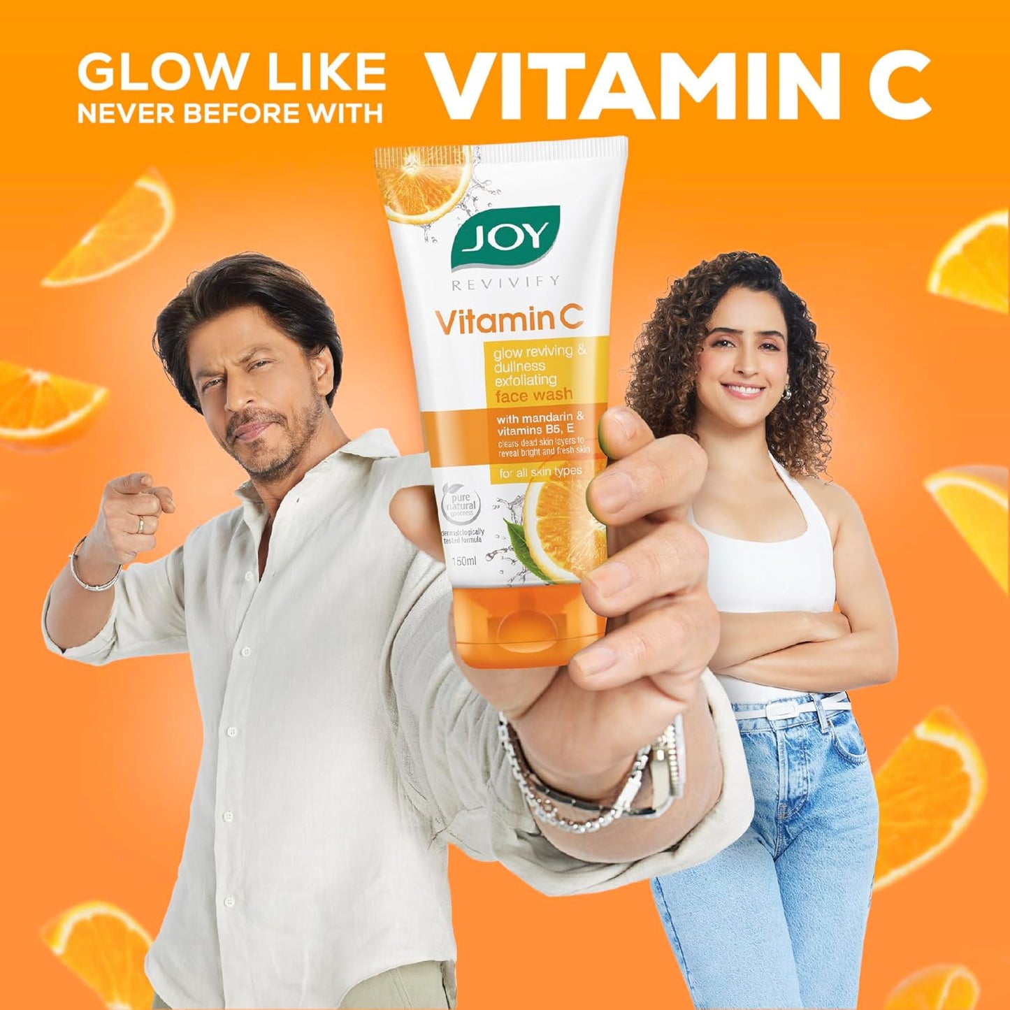Joy Vitamin C Glow Reviving Gel Face Wash 100ml