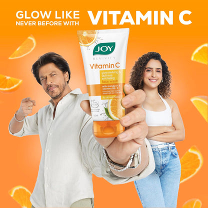 Joy Vitamin C Glow Reviving Gel Face Wash 100ml