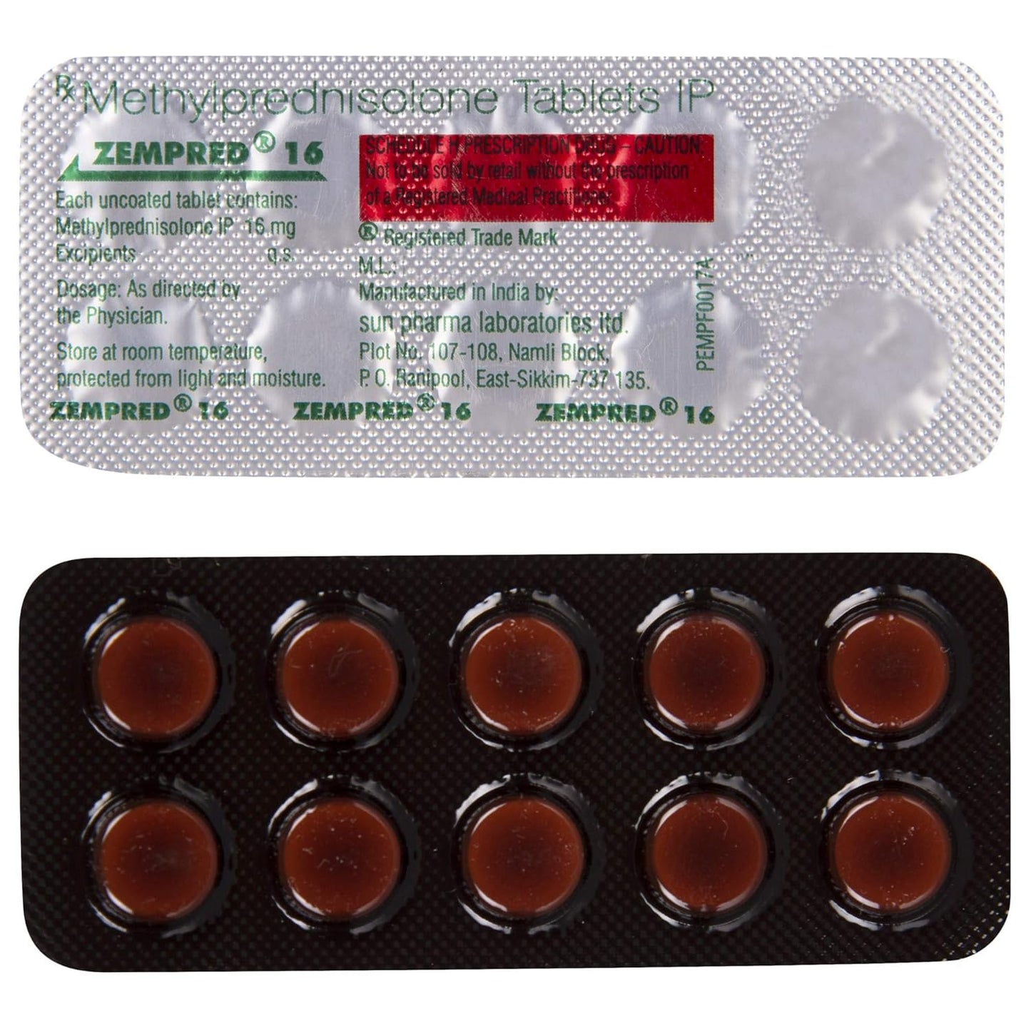Zempred 16 - Strip of 10 Tablets