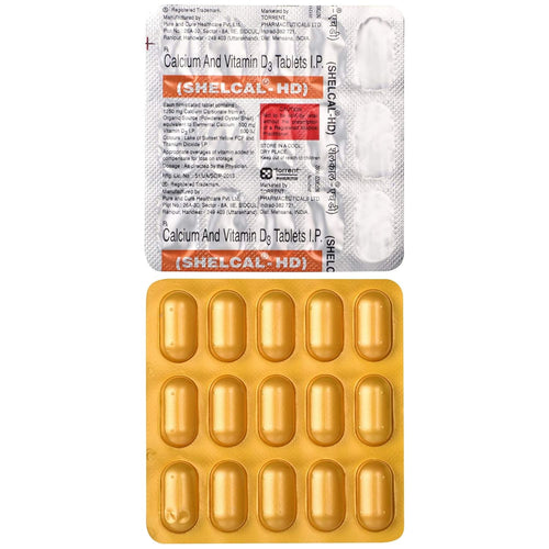 Shelcal-HD - Strip of 15 Tablets