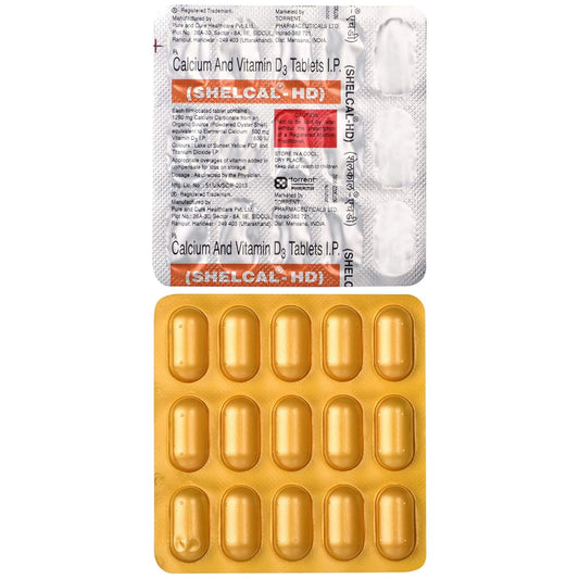Shelcal-HD - Strip of 15 Tablets