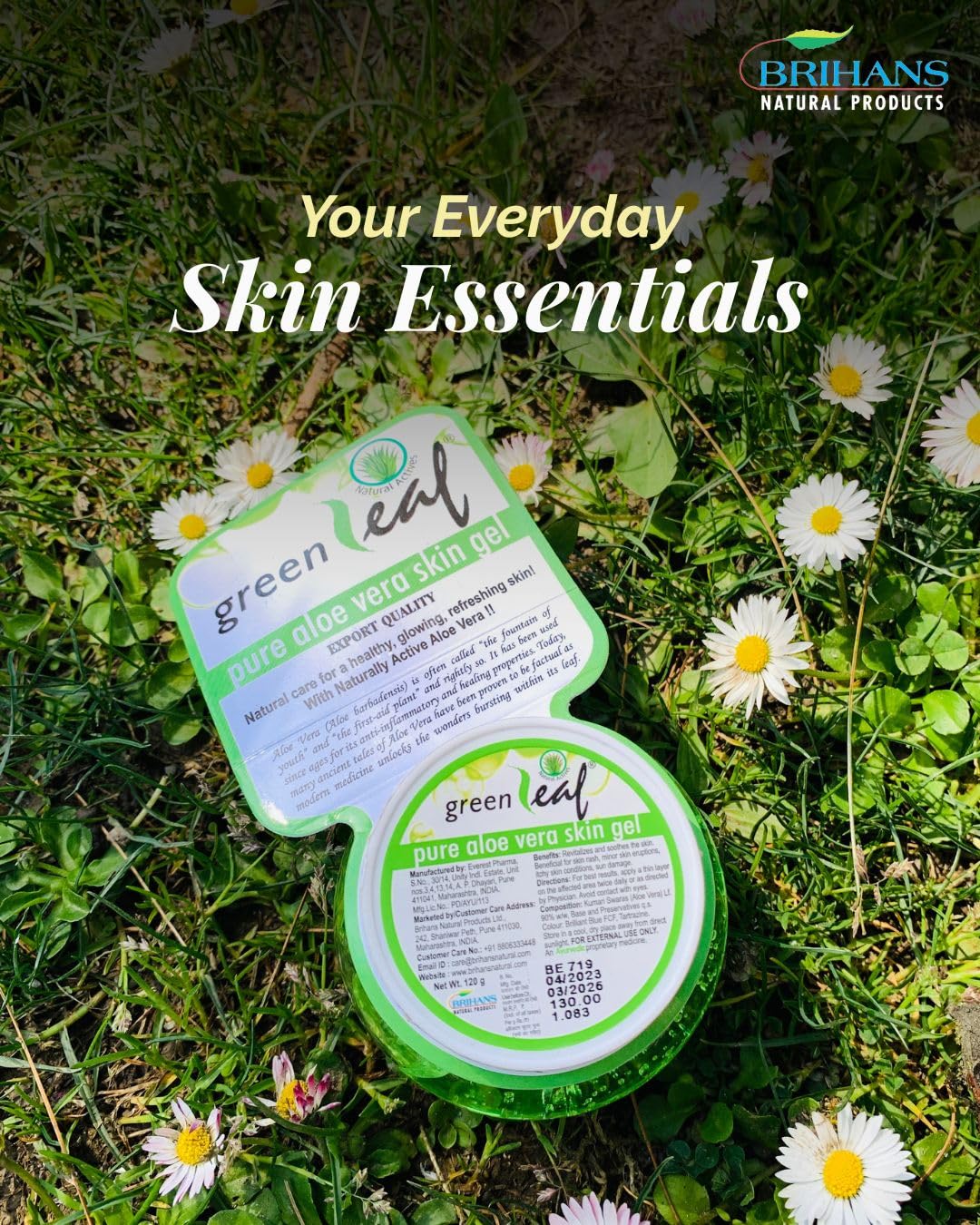 Greenleaf Pure Aloe Vera Skin Gel 120g