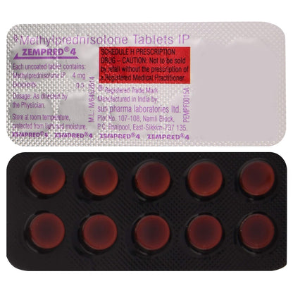 Zempred 4 - Strip of 10 Tablets