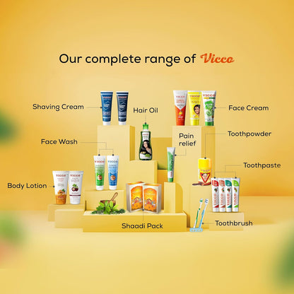 Vicco Turmeric Skin Cream with Goodness of Sandalwood Oil  15gm