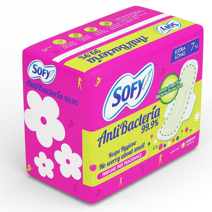 SOFY Body Fit AntiBacteria XL (Pack of 7 Pads)